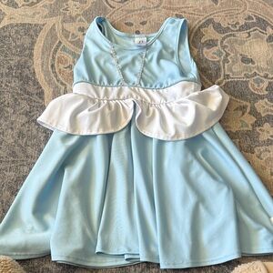 Kids Light Blue and White Costume Dress